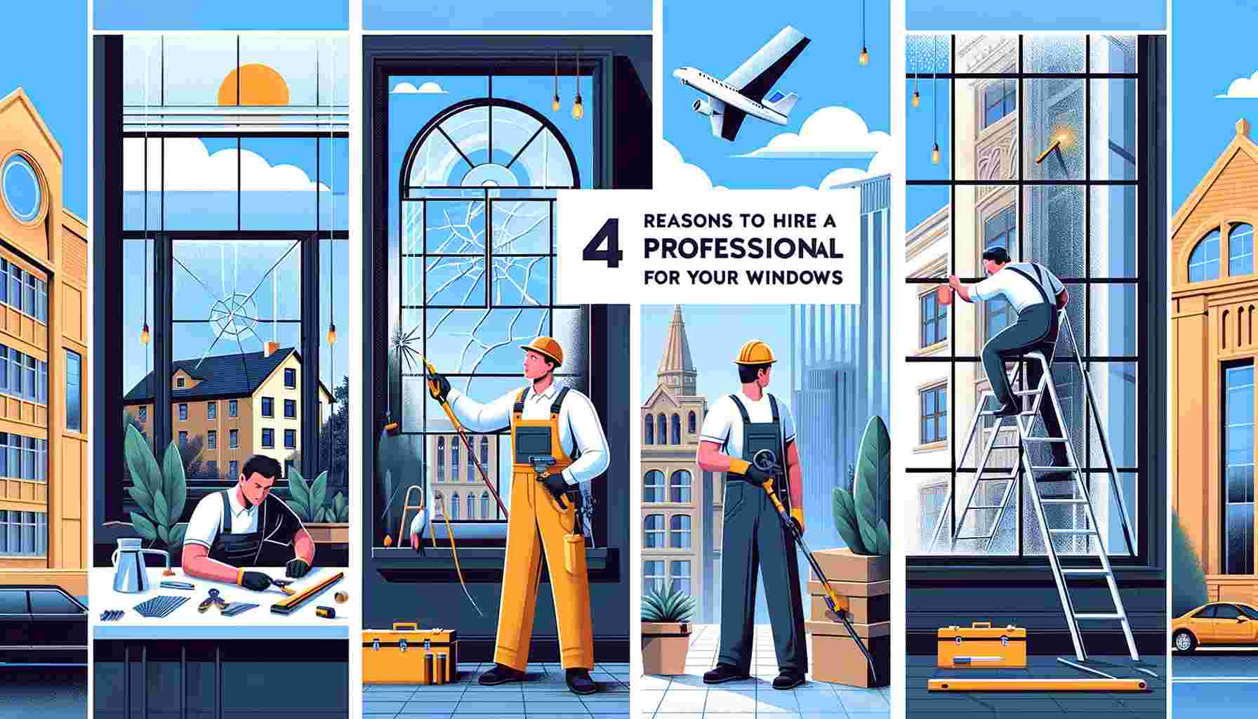 4 raisons de faire appel à un professionnel pour ses fenêtres